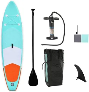 10ft Inflatable Stand Up Paddle Board for Beginner Paddlers Youth Adult Stand Up Boats