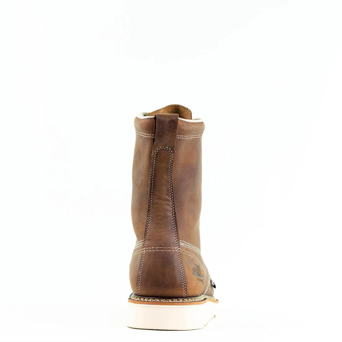 American Heritage 8" Moc Toe Boot Maxwear Wedge Trail Crazy Horse