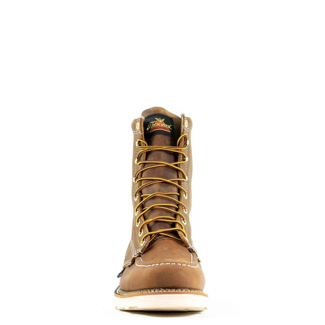 American Heritage 8" Moc Toe Boot Maxwear Wedge Trail Crazy Horse