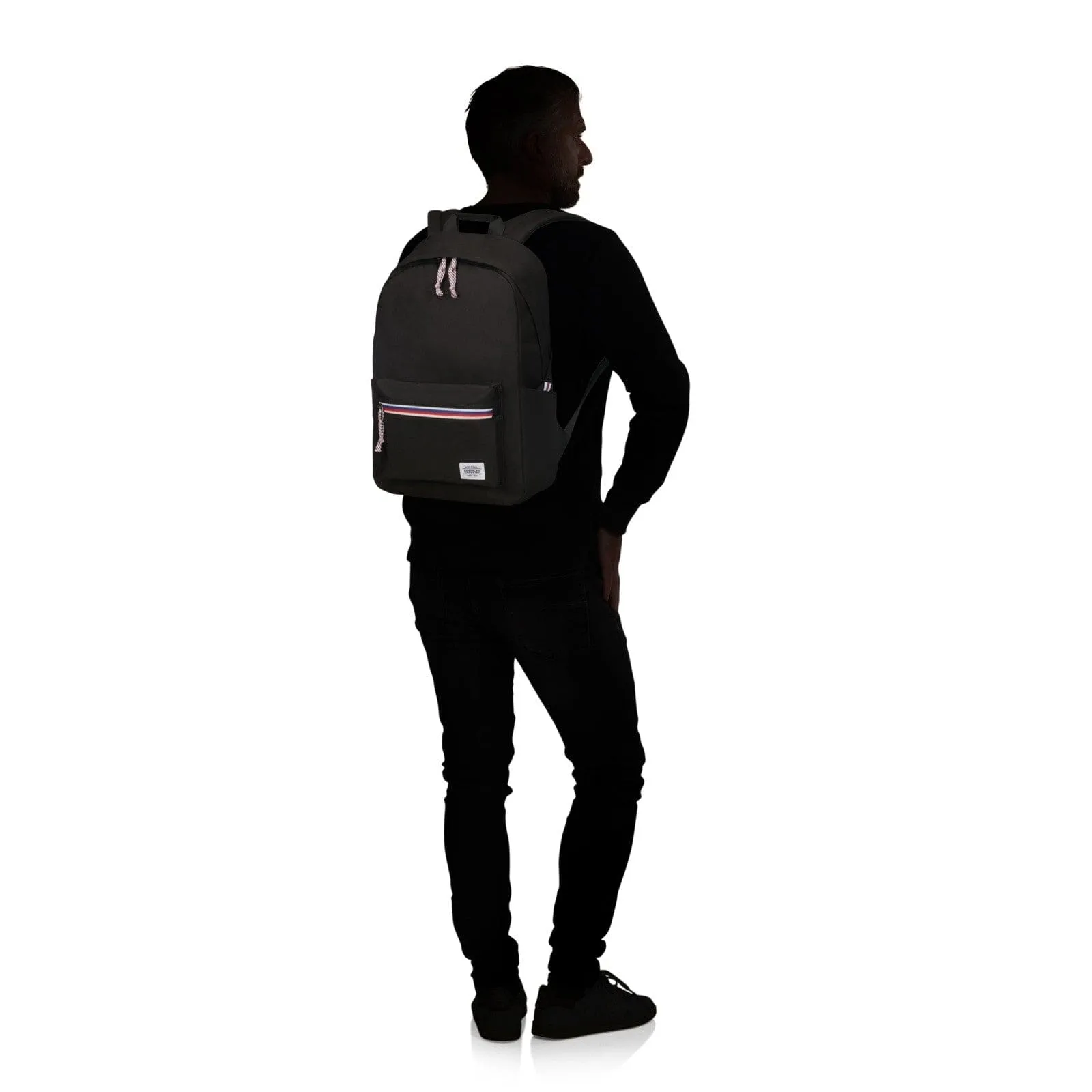 American Tourister Upbeat Backpack Zip Black