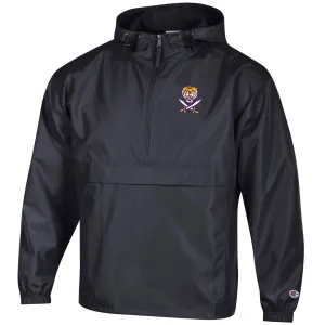 Bengals & Bandits Champion Packable Lightweight Pullover Jacket - Black