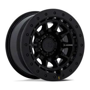 Black Rhino BR016 Tusk 17X8.5 6X135 -10mm Gloss Black