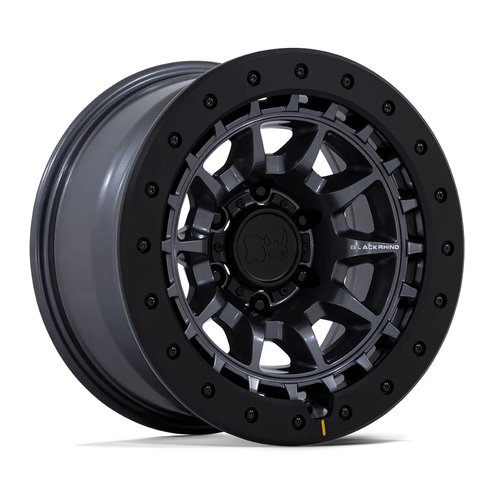 Black Rhino BR016 Tusk 17X8.5 6X139.7 -10mm Matte Gunmetal