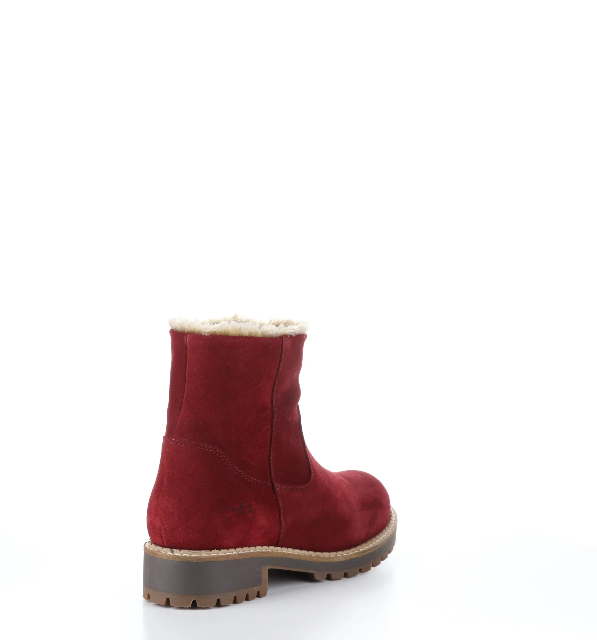 CALIB Sangria Zip Up Boots|CALIB Bottes avec Fermeture Zipp��e in Rouge