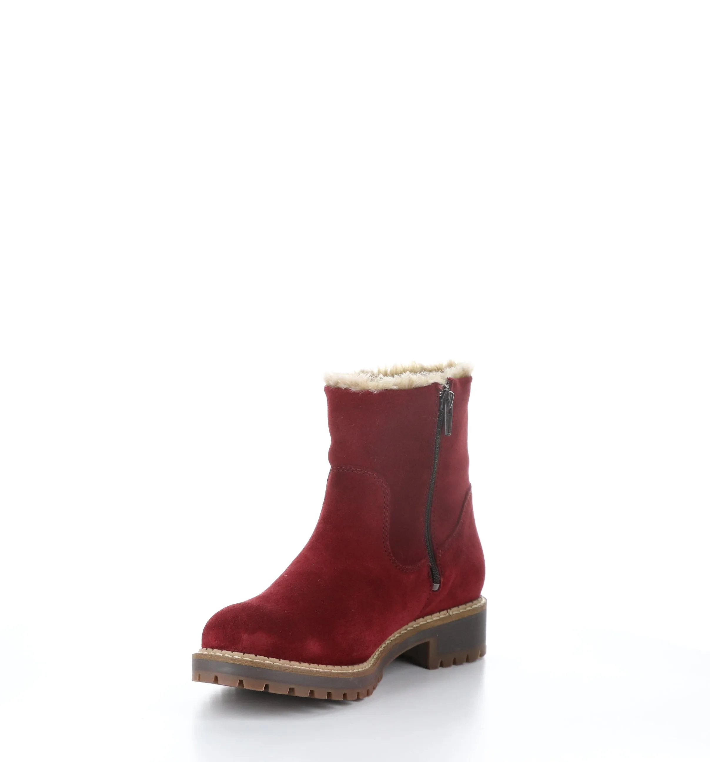 CALIB Sangria Zip Up Boots|CALIB Bottes avec Fermeture Zipp��e in Rouge
