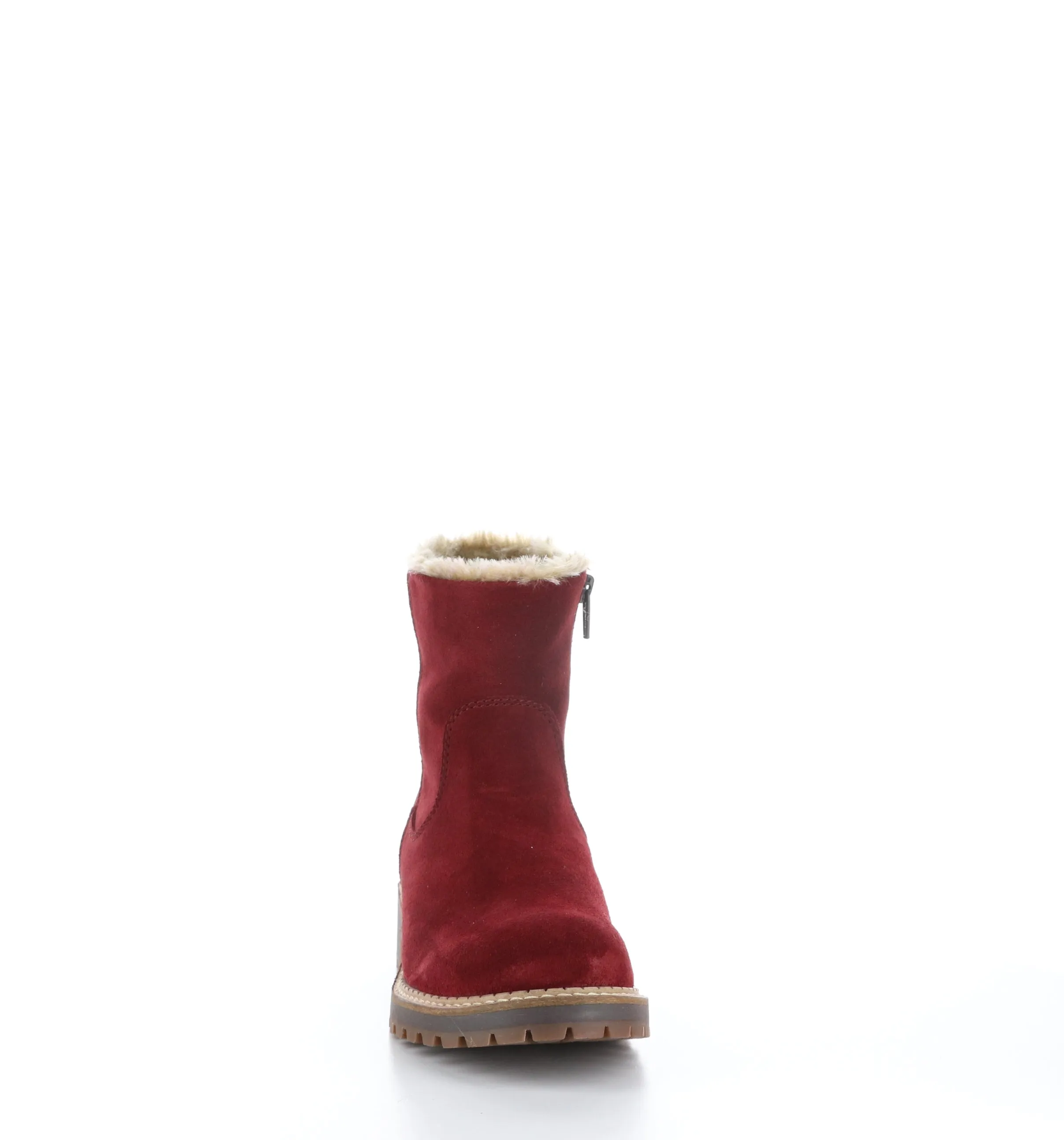 CALIB Sangria Zip Up Boots|CALIB Bottes avec Fermeture Zipp��e in Rouge