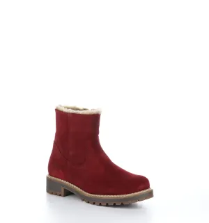 CALIB Sangria Zip Up Boots|CALIB Bottes avec Fermeture Zipp��e in Rouge