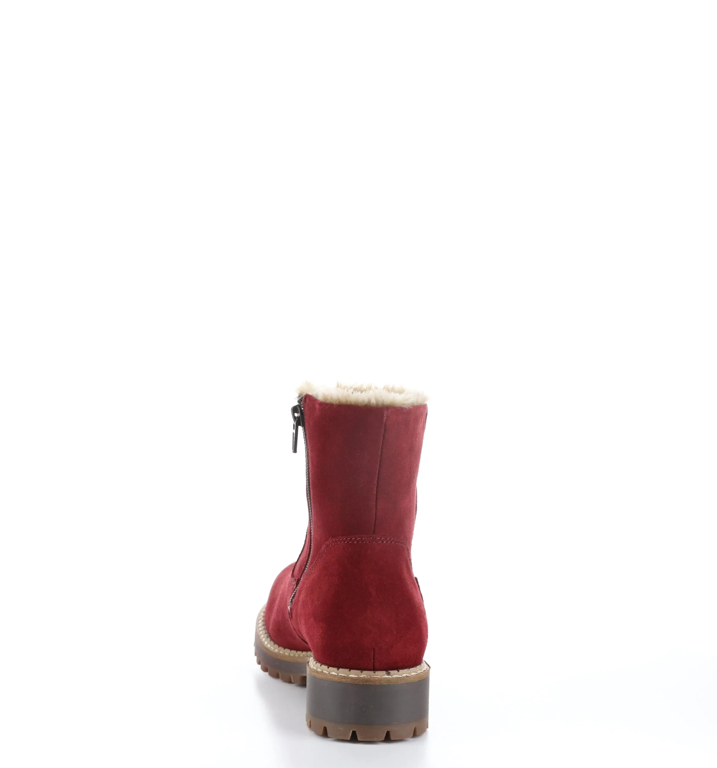 CALIB Sangria Zip Up Boots|CALIB Bottes avec Fermeture Zipp��e in Rouge