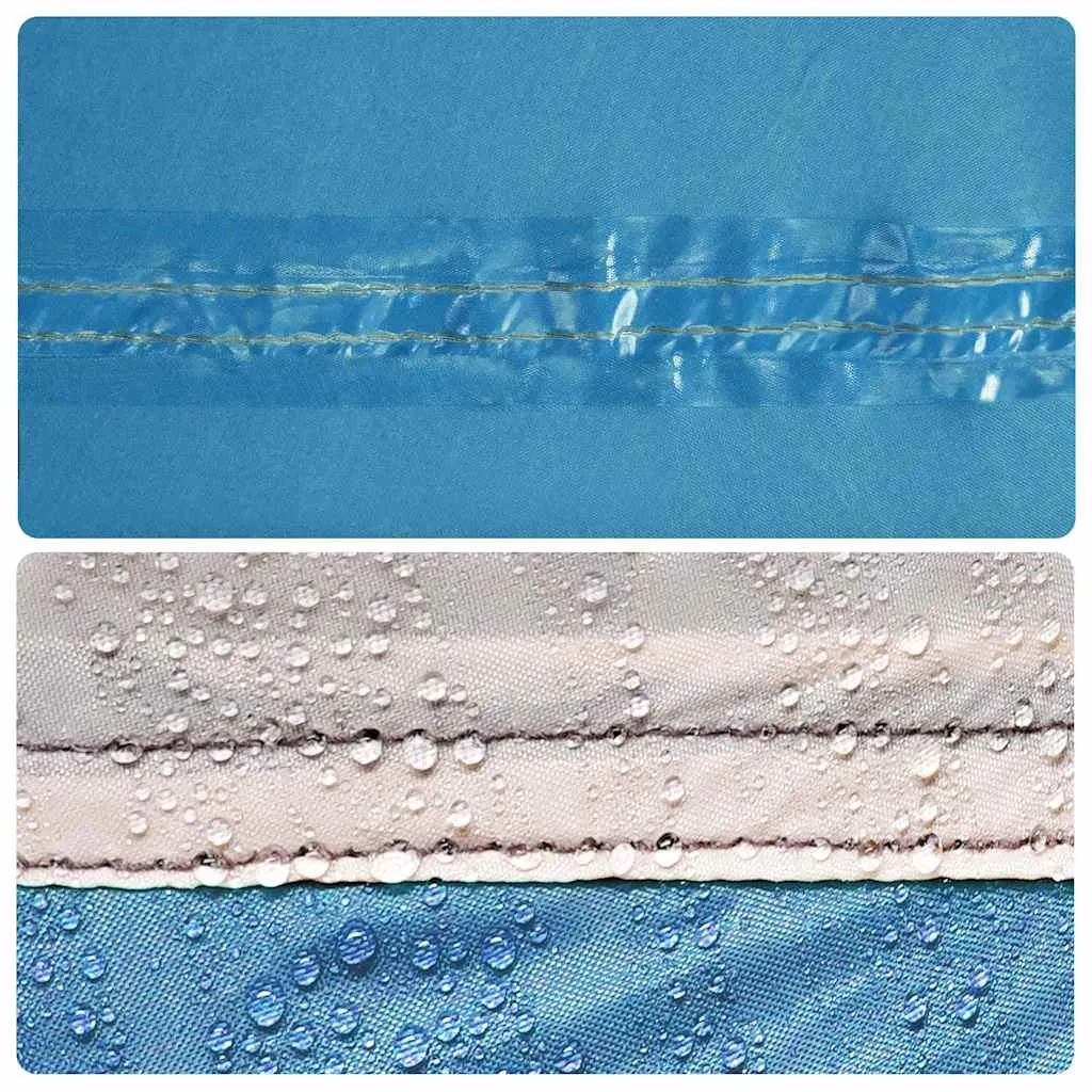 Camping Windbreak Blue 344x120 cm Waterproof