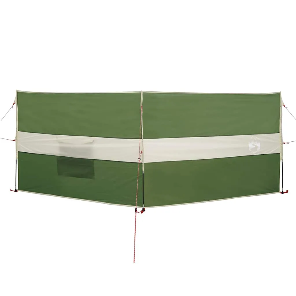 Camping Windbreak Green 344x120 cm Waterproof