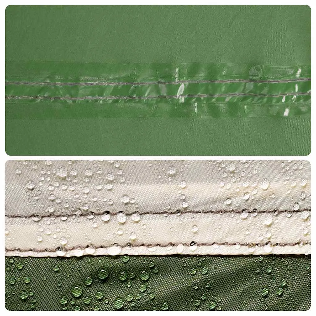 Camping Windbreak Green 344x120 cm Waterproof