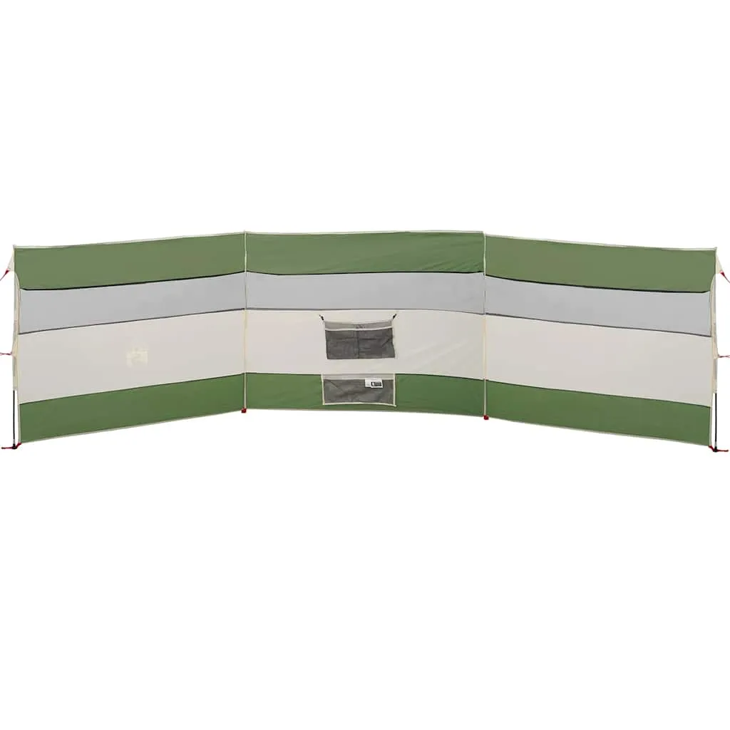 Camping Windbreak Green 508x130 cm Waterproof