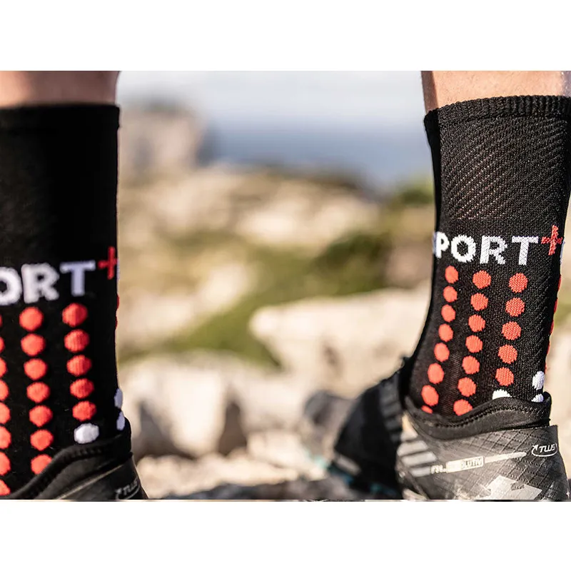 COMPRESSPORT ULTRA TRAIL SOCKS - BLACK