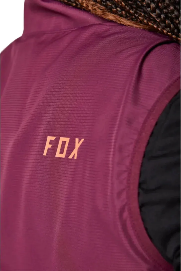 Fox WOMENS RANGER WIND VEST - Dark Maroon