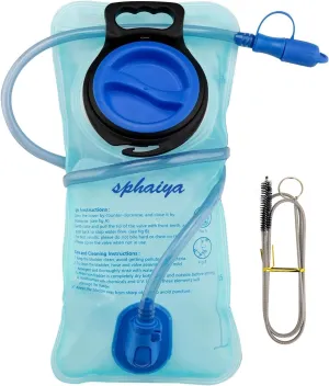 Hydration Bladder 2L-3L Water Storage Bag Reservoir,Military Hydration Pack Replacement for Hiking Biking Climbing Cycling Running Camping Backpack 1Pack
