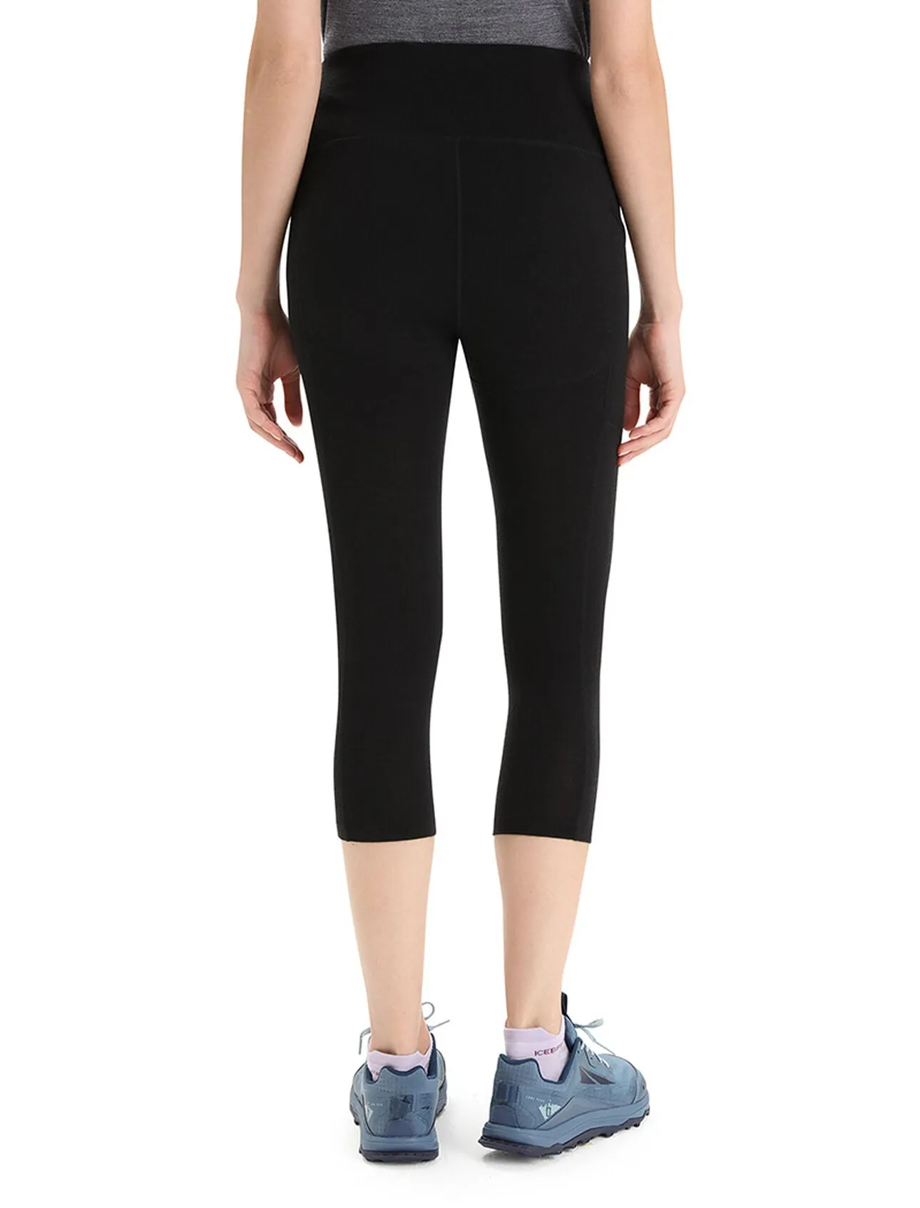 Icebreaker Fastray High Rise 3/4 Tights (Women's) Go Berry