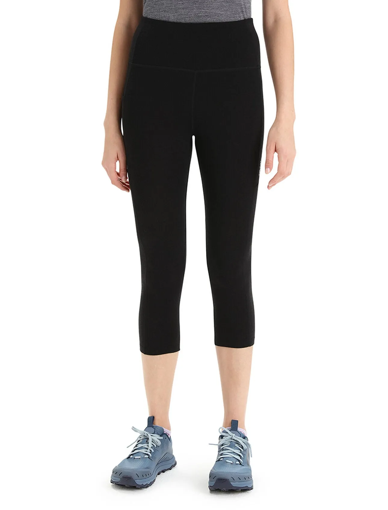 Icebreaker Fastray High Rise 3/4 Tights (Women's) Go Berry