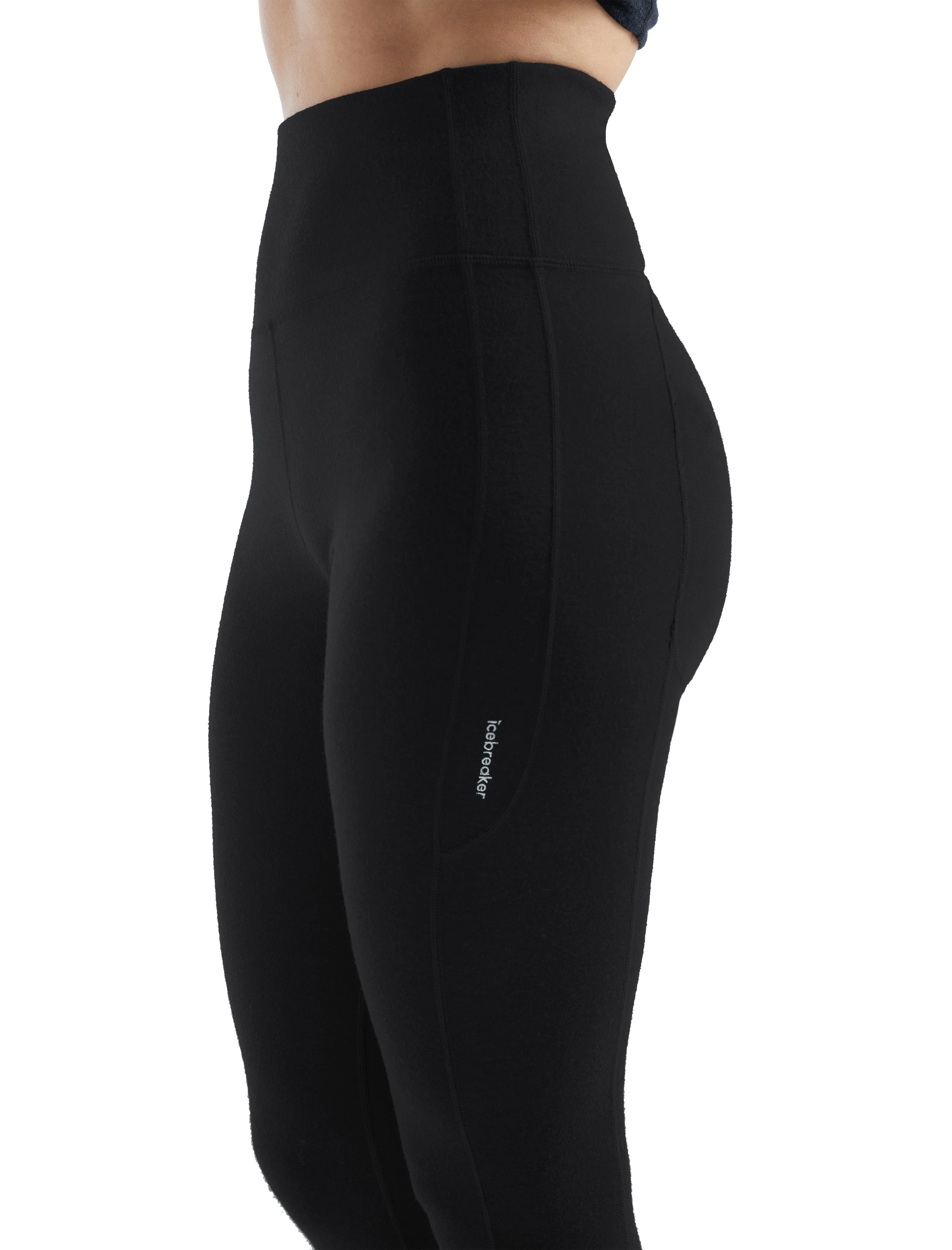 Icebreaker Fastray High Rise Tights (Women's) Black