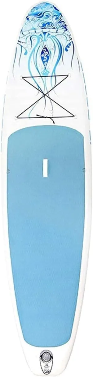 Inflatable Stand Up Paddle Board (with Aluminium Oars) for Paddling, Surf Control, Deck Youth and Adult Stand Up Boats