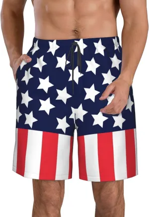 Men Beach Shorts Trunks - Board Shorts for Men Swim - Summer Swimming Pants for Men