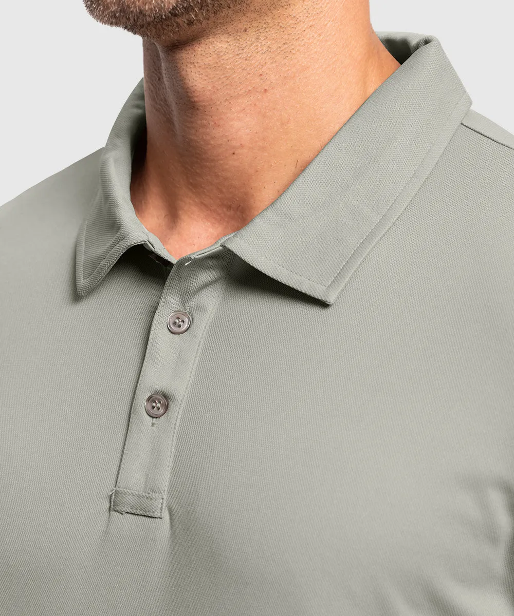 Men's Moisture Wicking Summer Casual Polo Golf Shirts