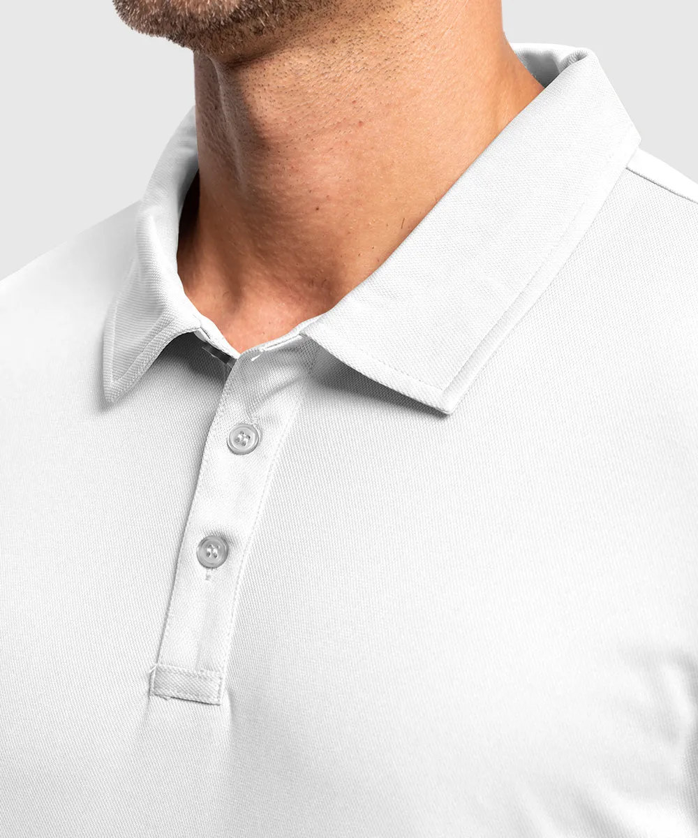Men's Moisture Wicking Summer Casual Polo Golf Shirts