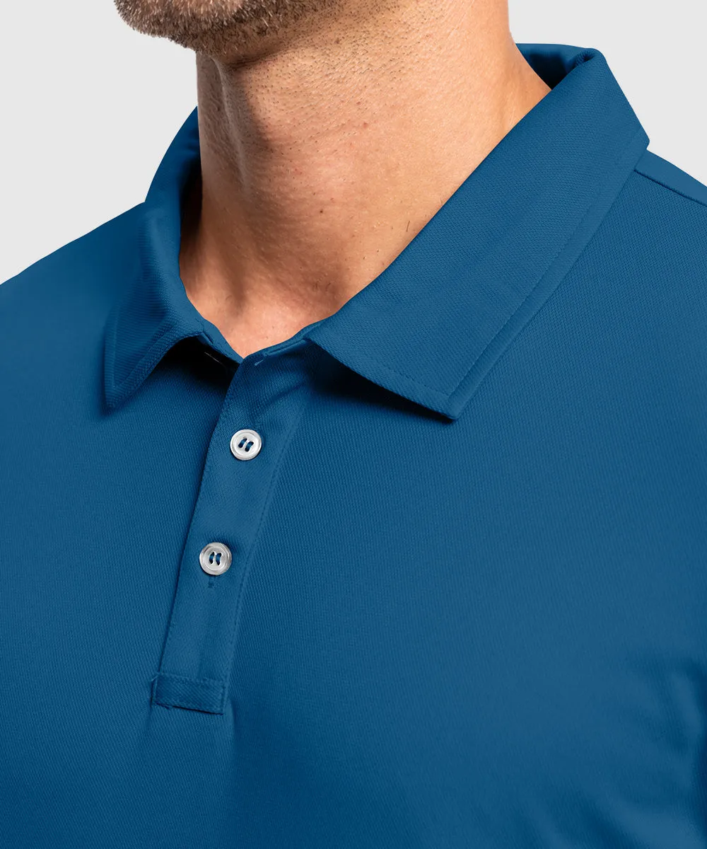 Men's Moisture Wicking Summer Casual Polo Golf Shirts