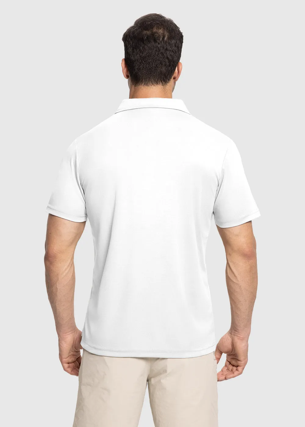 Men's Moisture Wicking Summer Casual Polo Golf Shirts