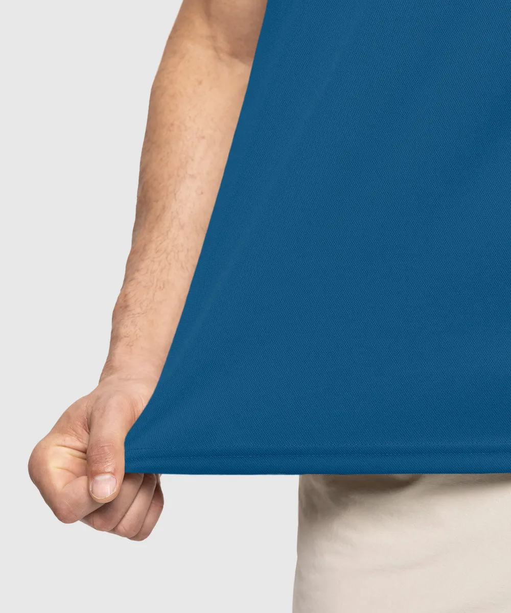 Men's Moisture Wicking Summer Casual Polo Golf Shirts