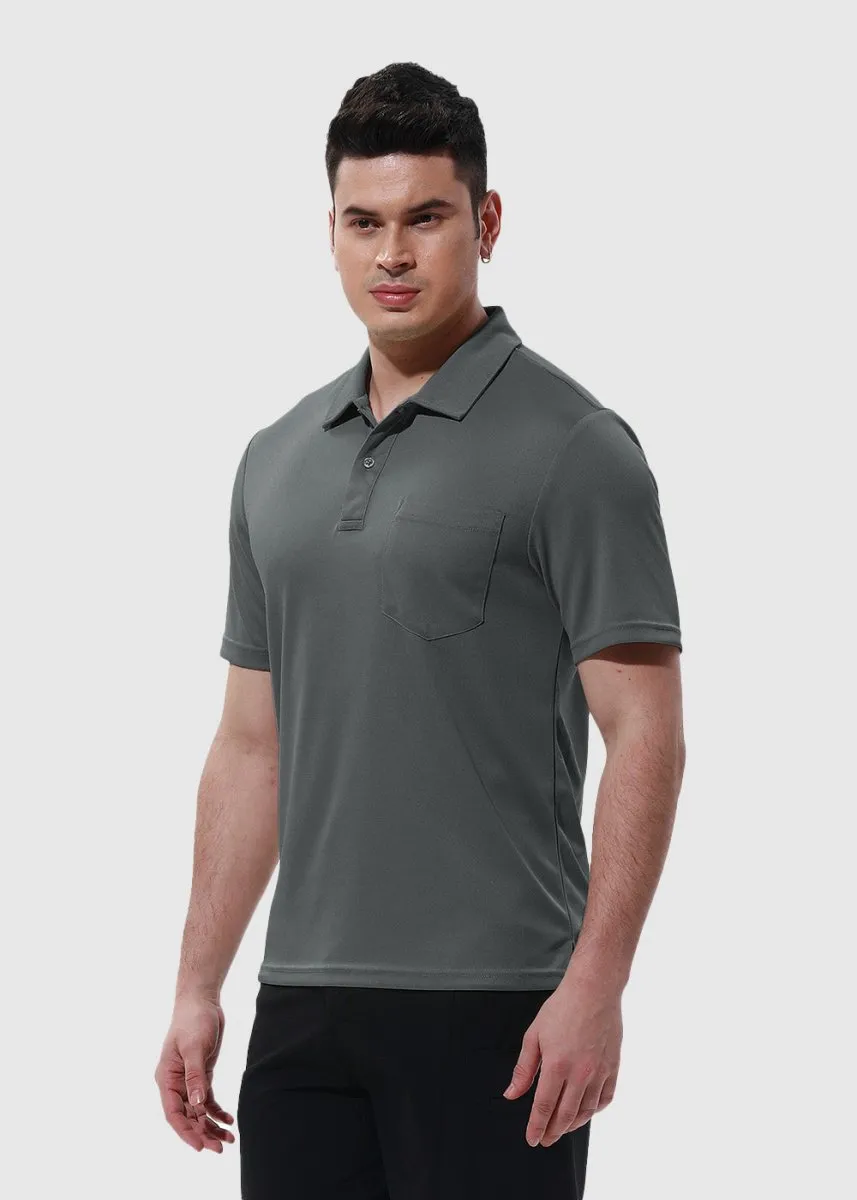 Men's Outdoor Sports Polo Short Sleeve Shirts