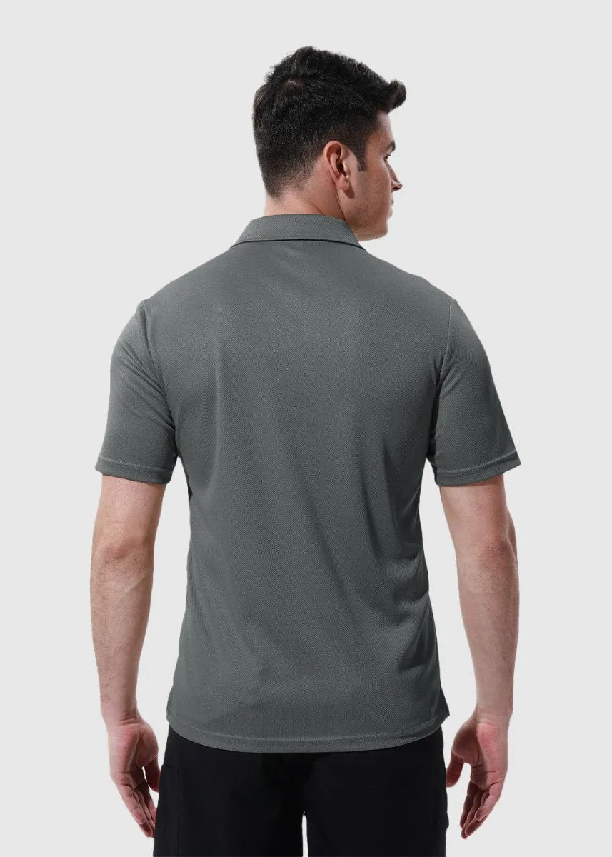 Men's Outdoor Sports Polo Short Sleeve Shirts