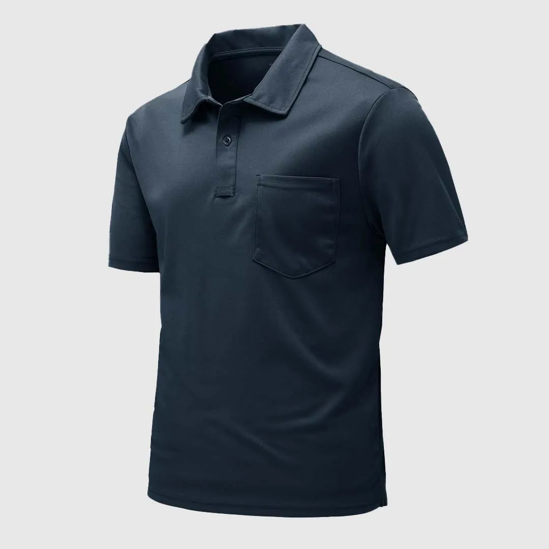 Men's Outdoor Sports Polo Short Sleeve Shirts