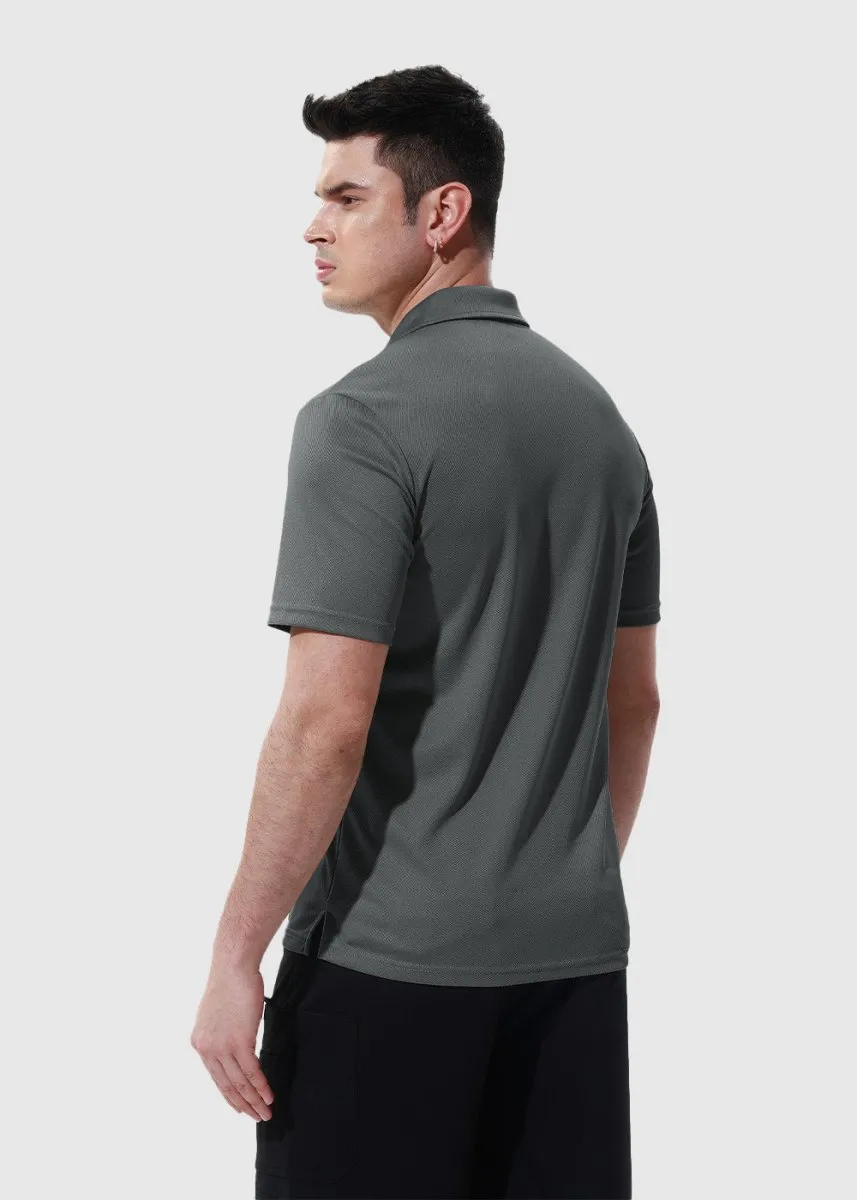 Men's Outdoor Sports Polo Short Sleeve Shirts