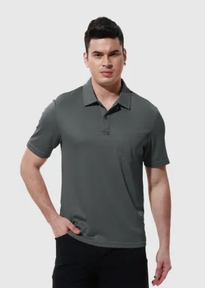 Men's Outdoor Sports Polo Short Sleeve Shirts