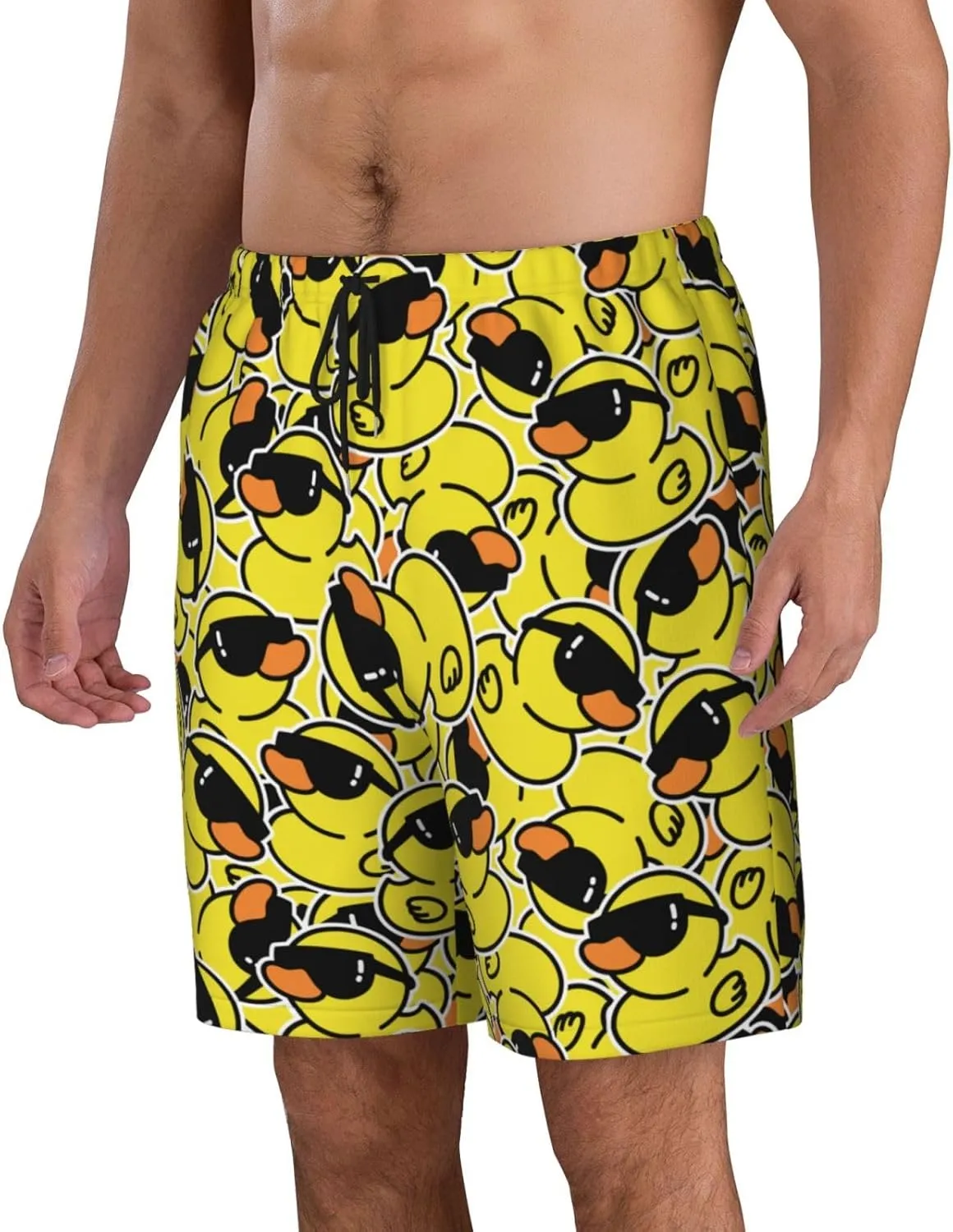 Mens Swim Trunks Quick Dry Swim Shorts with Mesh Lining Breathable Men's Beach Pants Swimwear Bathing Suits