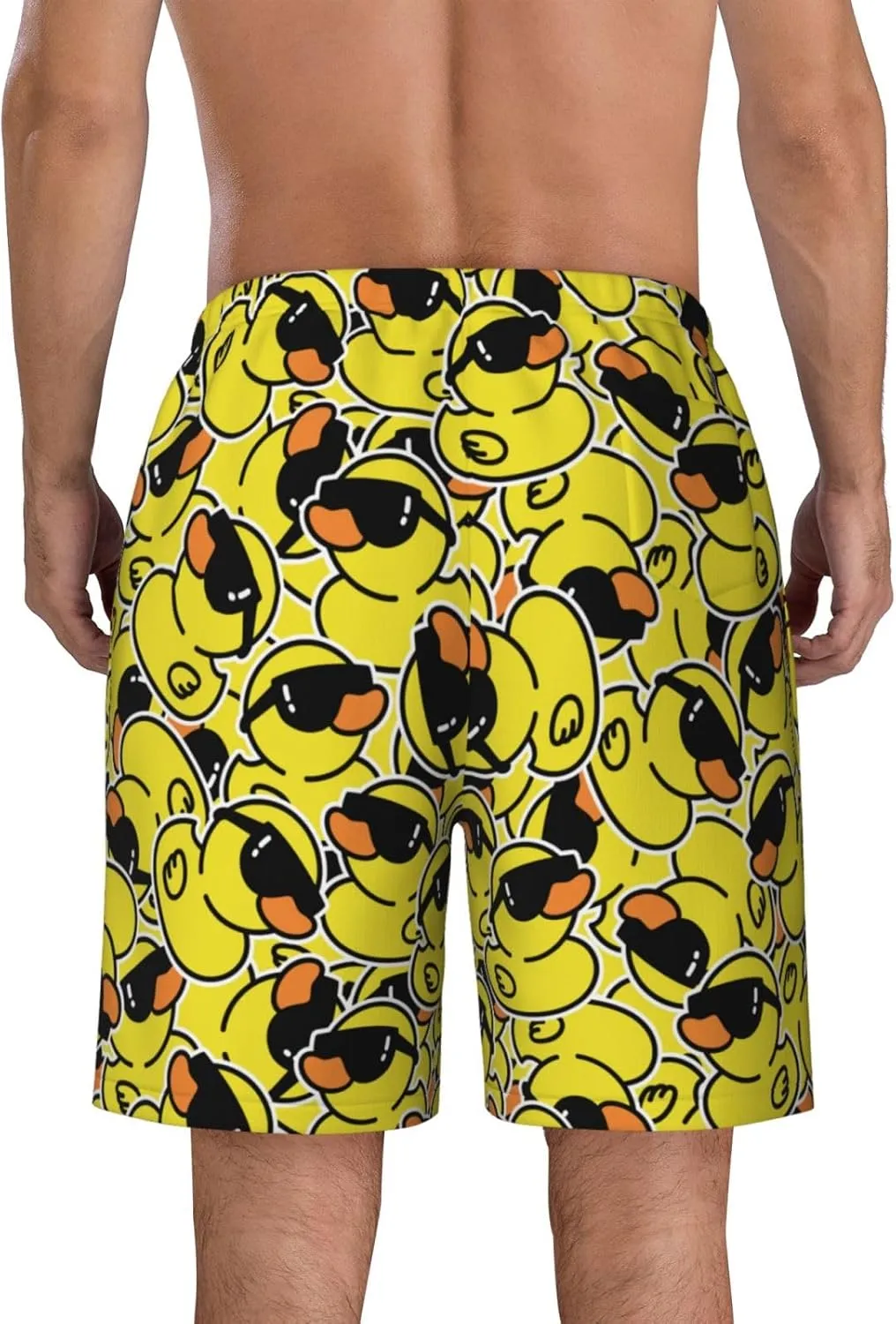 Mens Swim Trunks Quick Dry Swim Shorts with Mesh Lining Breathable Men's Beach Pants Swimwear Bathing Suits