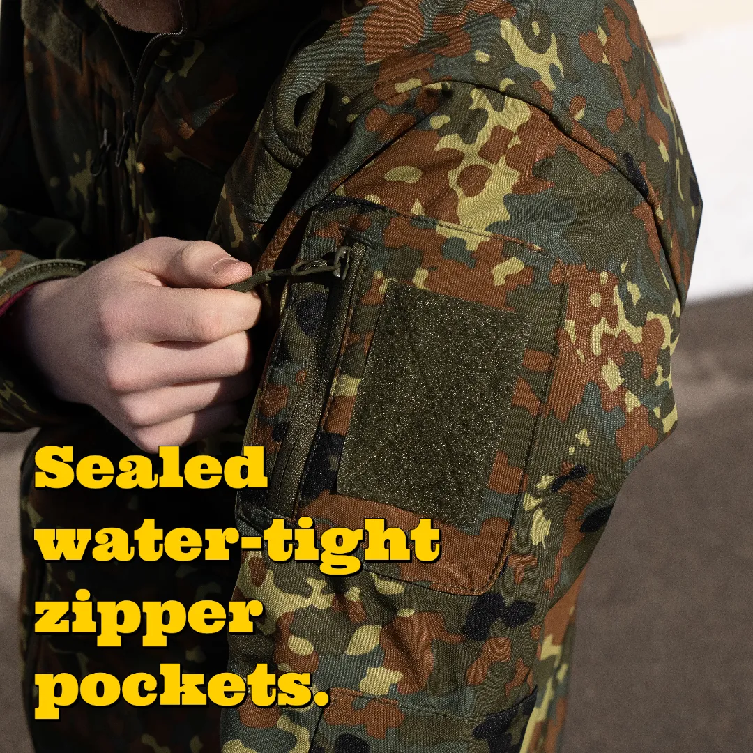 Mil-Tec Flecktarn Softshell Jacket