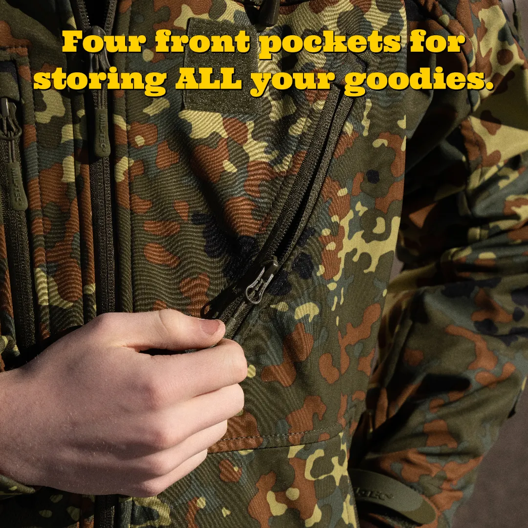 Mil-Tec Flecktarn Softshell Jacket