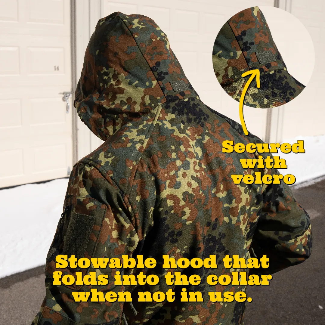 Mil-Tec Flecktarn Softshell Jacket