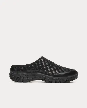 Moab 2 Slide Leather Woven Black Slip On Sneakers