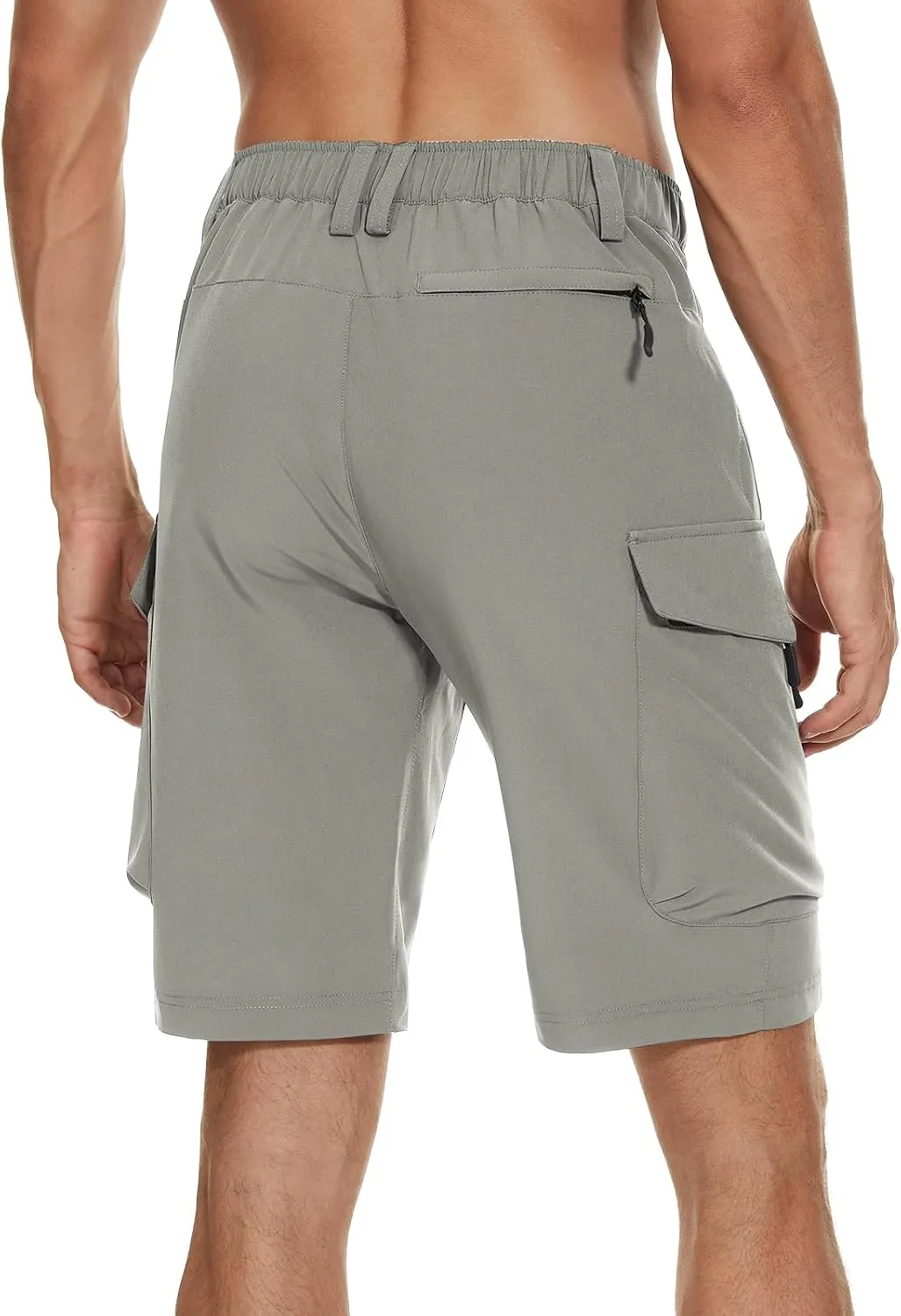 Moosehill Men's Hiking Cargo Shorts with 7 Pockets Quick Dry for Casual Work