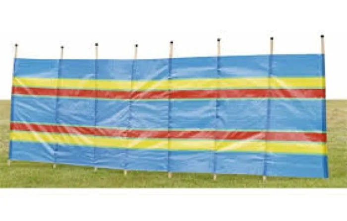 Quest 8 Pole Multicoloured Windbreak