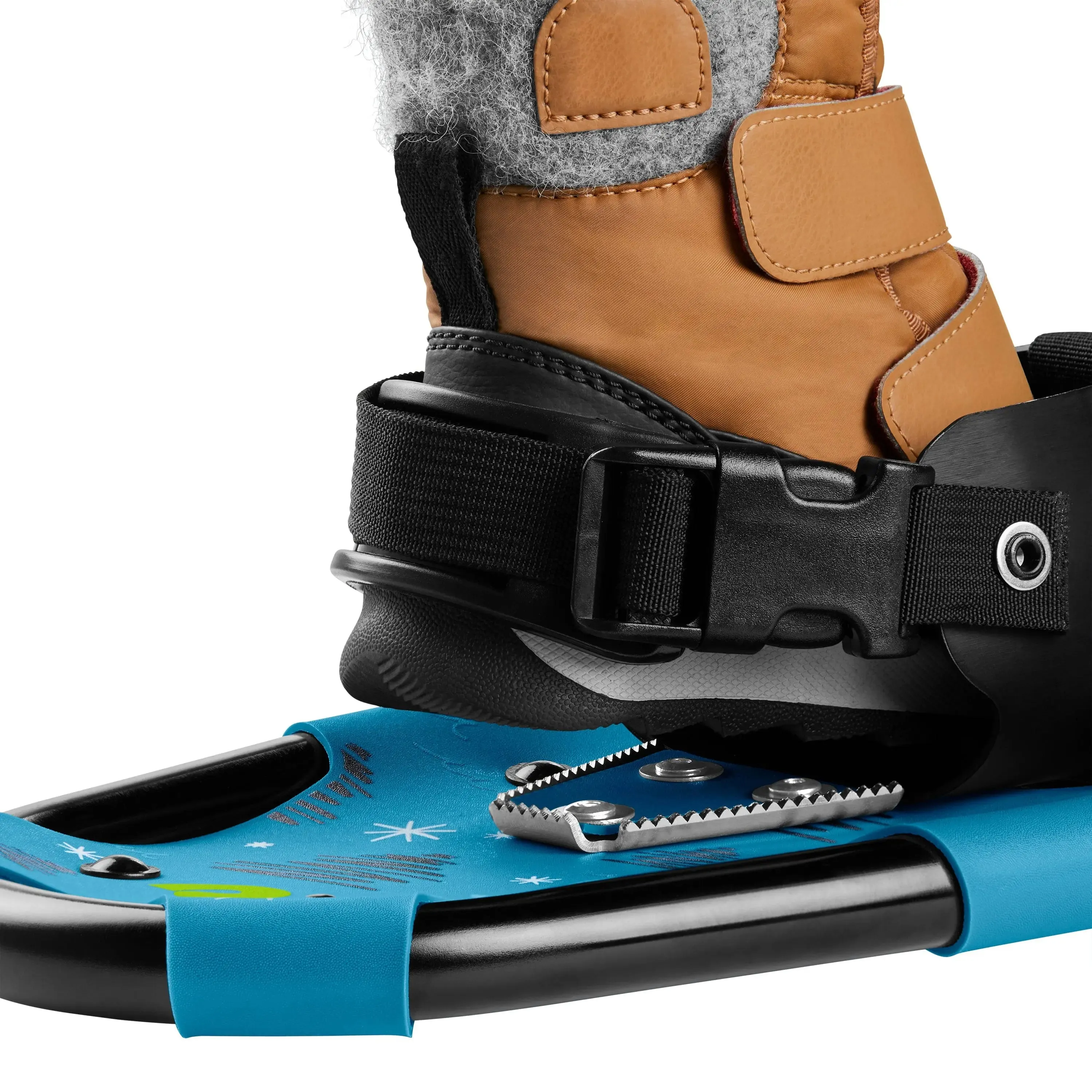 Retrospec Drifter Kids' Snowshoe Bundle with Trekking Poles