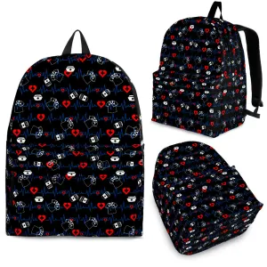 Scrubs & Coffee Nurse Life Backpack