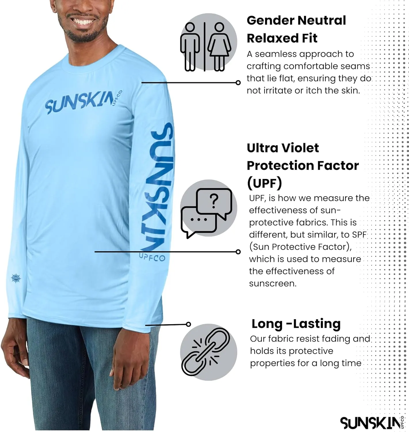SUNSKIN Women's UPF 50 Long Sleeve Swim Shirt Rash Guard Quick Dry Lightweight