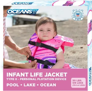 US Coast Guard Approved, Infant-Child-Youth Life Jacket Vest  Sizes for 8-90 Lbs.  Type III Vest, PFD, Personal Flotation Device