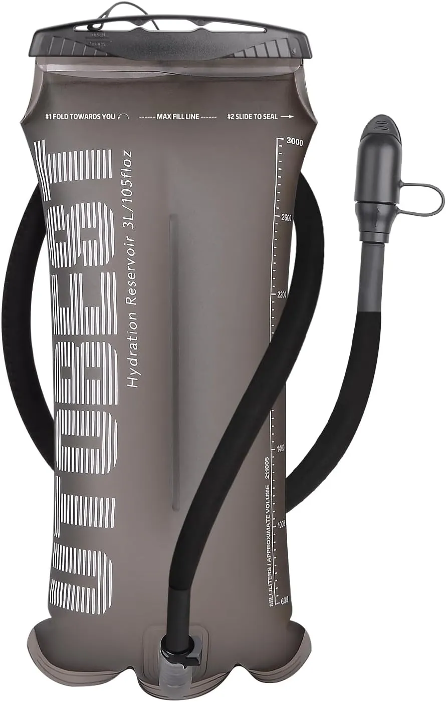 UTOBEST Hydration Bladder,TPU Water Bladder,Water Bladder for Hiking Backpack,BPA Free,Wide Opening,Leak-Proof,Water Reservoir for Hiking Cycling Camping Running