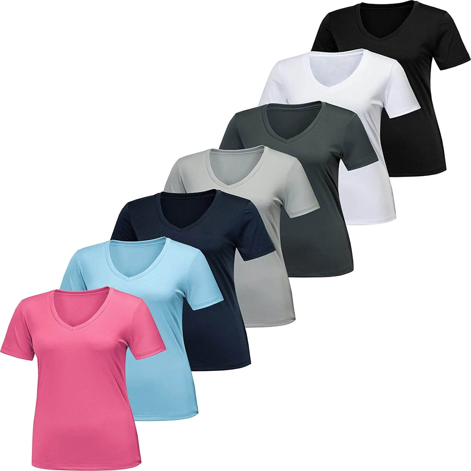 Women's Active Athletic Quick Dry Shirts 02
