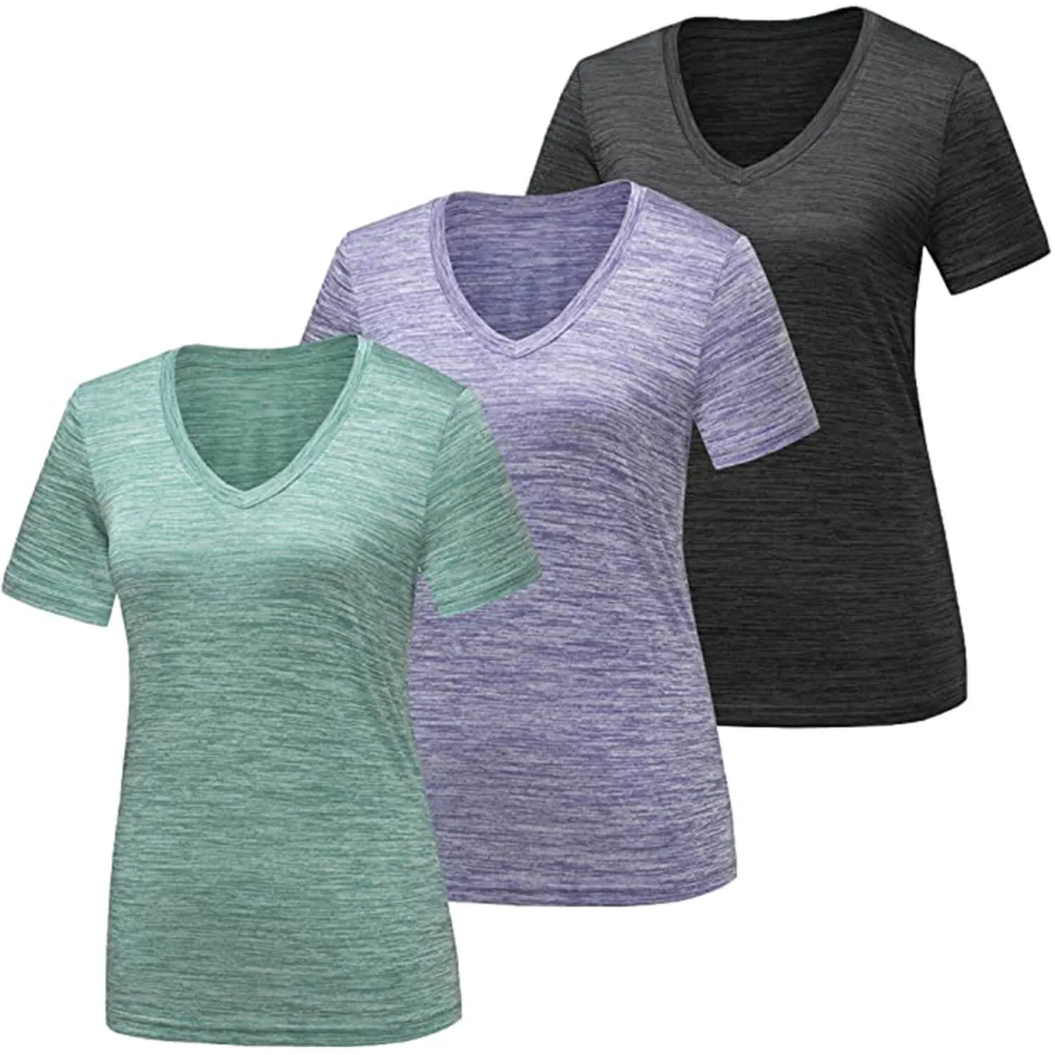 Women's Active Athletic Quick Dry Shirts 02