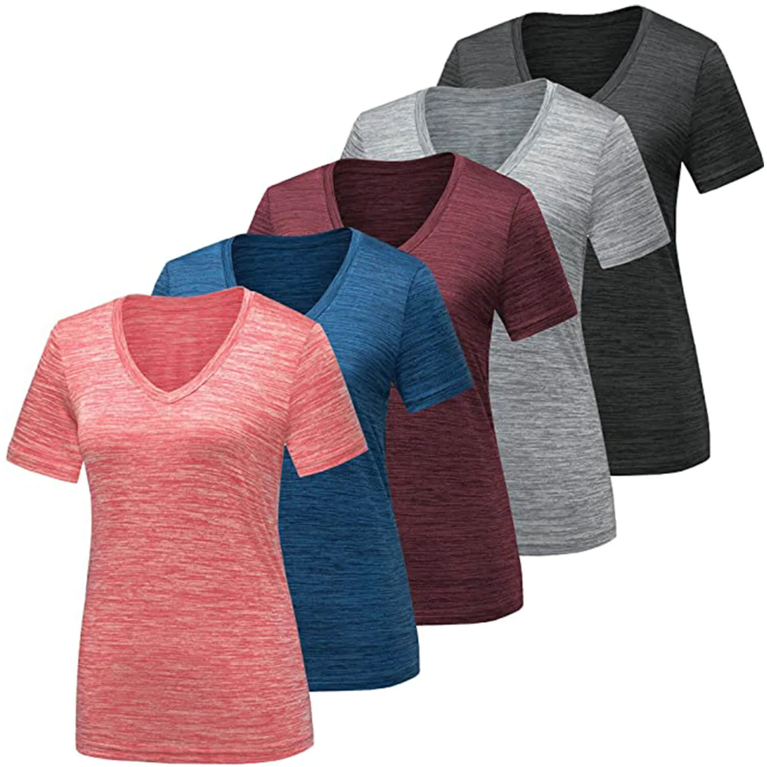 Women's Active Athletic Quick Dry Shirts 02